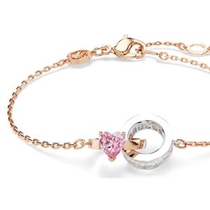 NWOT Connexus bracelet Mixed cuts, Heart, Pink, Mixed metal